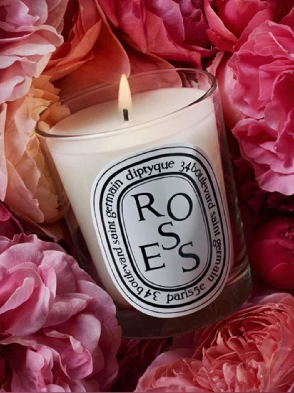 diptyque Roses Candle 35g / 1.23oz - Picture 5 of 5